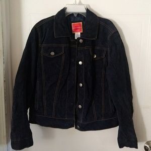 Blue Suede Jacket | Isaac Mizrahi for Target